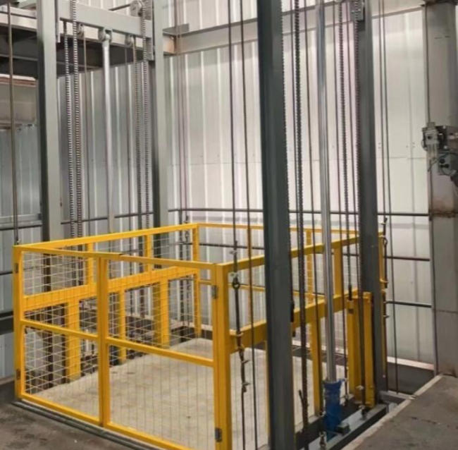 莲花导轨式升降机一般加工周期